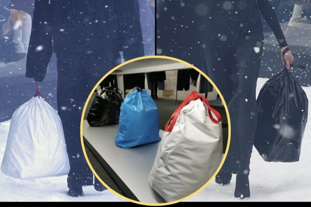 Grife espanhola lança bolsa inspirada em saco de lixo com preço superior a  R$ 9 mil