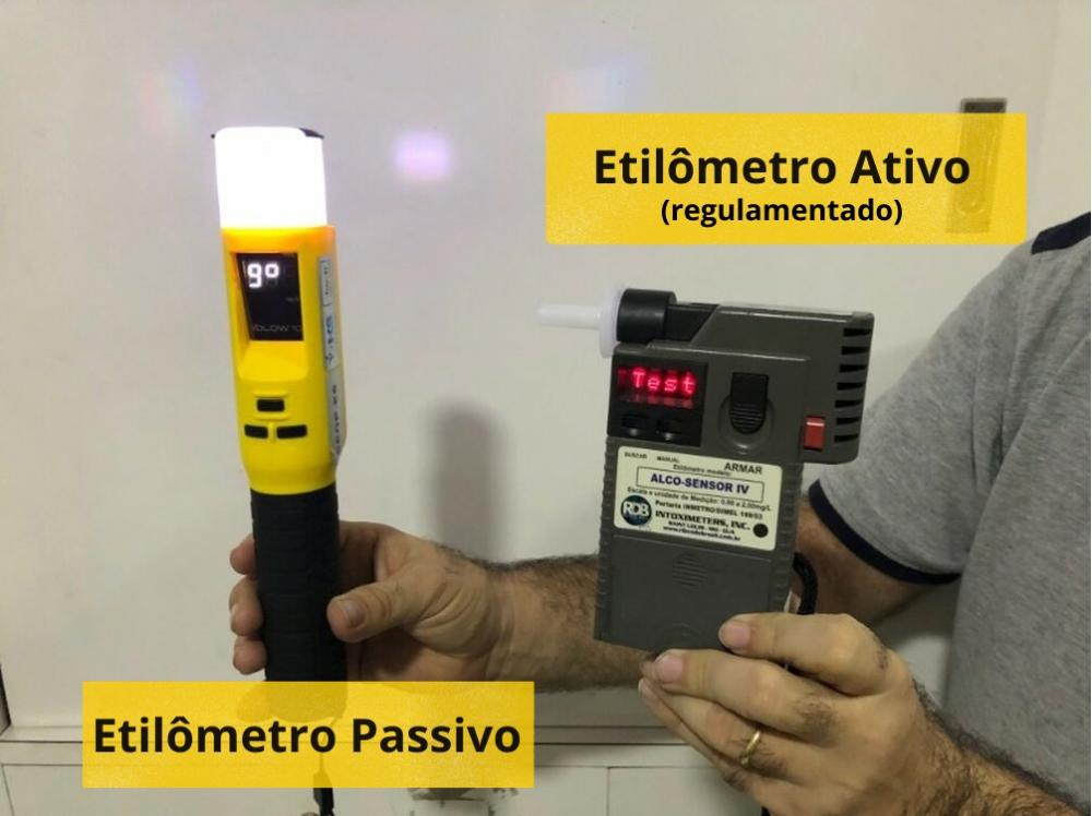 Etilômetro testado ao vivo em repórter detecta álcool em ambiente; entenda, Ceará